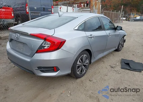 2017 Honda Civic Ex-T из США, поврежденный, VIN 19XFC1F30HE209962